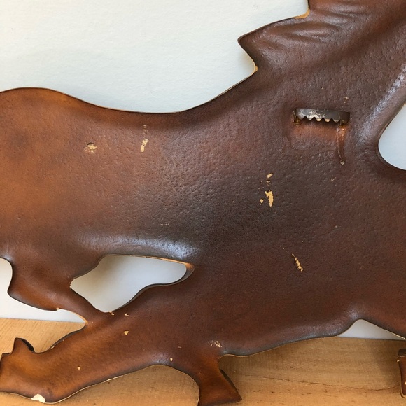 Vintage Galloping Wild Horses Large Cast Wall Art - Picture 12 of 16